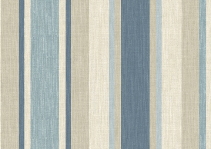 Laura Ashley Awning Stripe, Seaspray - Made to Measure Curtains - Image 8